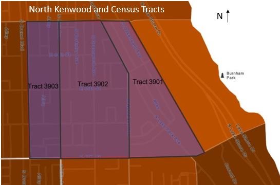 Map 3: North Kenwood and Census Tracts.JPG